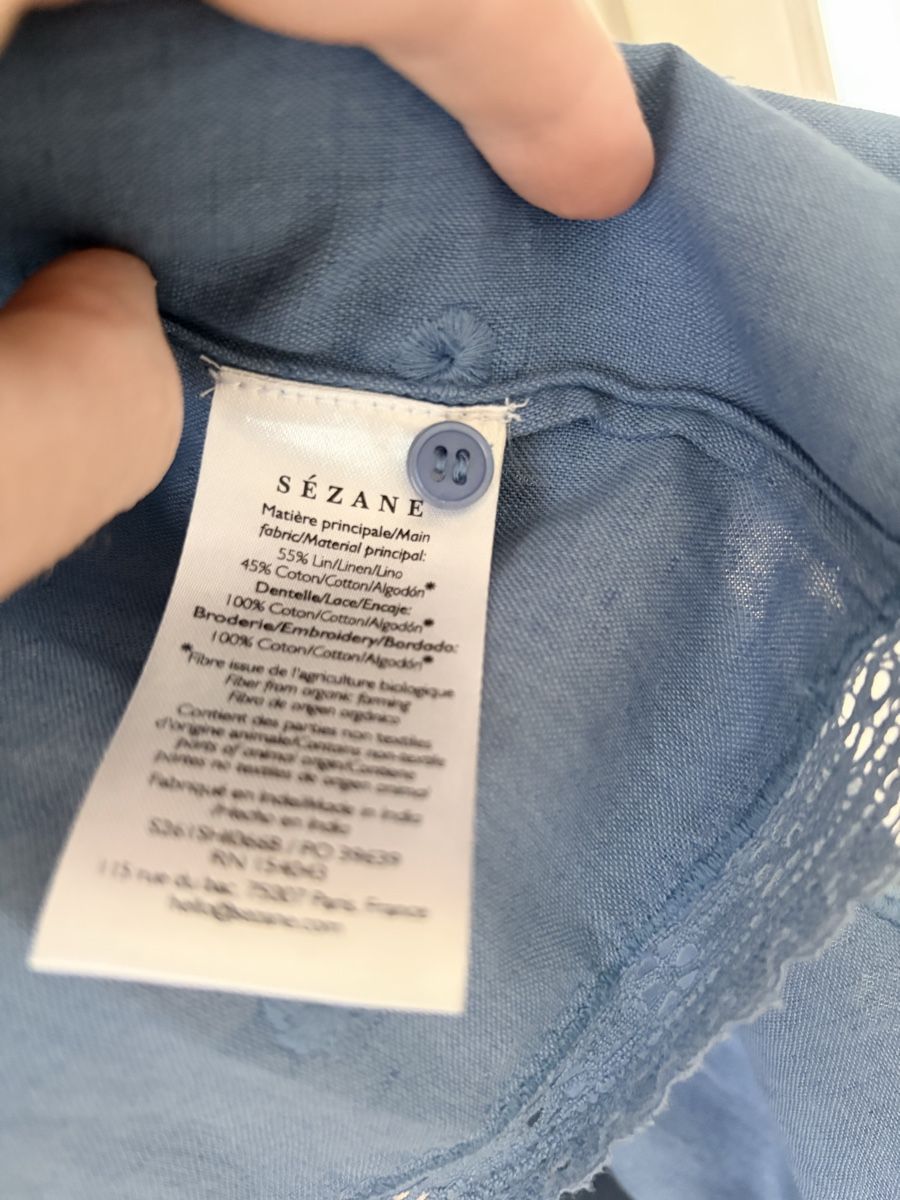 Sezane Chemisiers: Sézane Akiraly shirt – Neuf (Voir description) à Cornol par Aot_2582 4