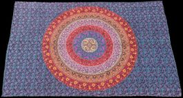 Wandtuch Mandala aus Baumwolle, als Decke Vorhang Deko