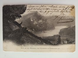 Walensee vom Niederurnen ges dat. 1910