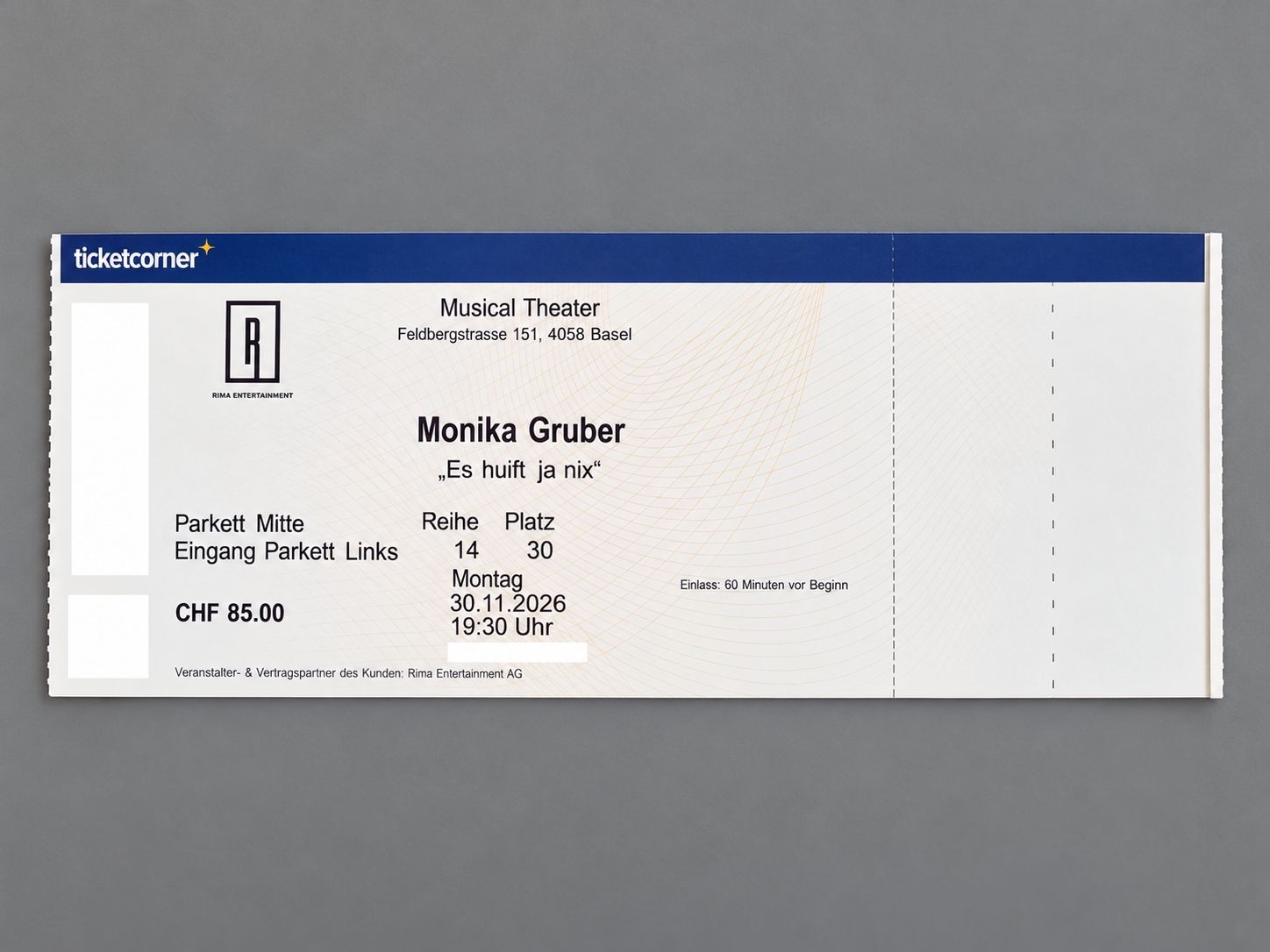 Monika Gruber „Es huift ja nix“ – Basel – 30.11.2026 (Neu (gemäss ...
