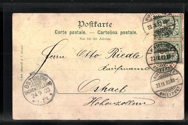 Cartoline postali: Winterthur, Technikum mit Anlage und Str – Usato da Berlin venduto da bartko-reher 1