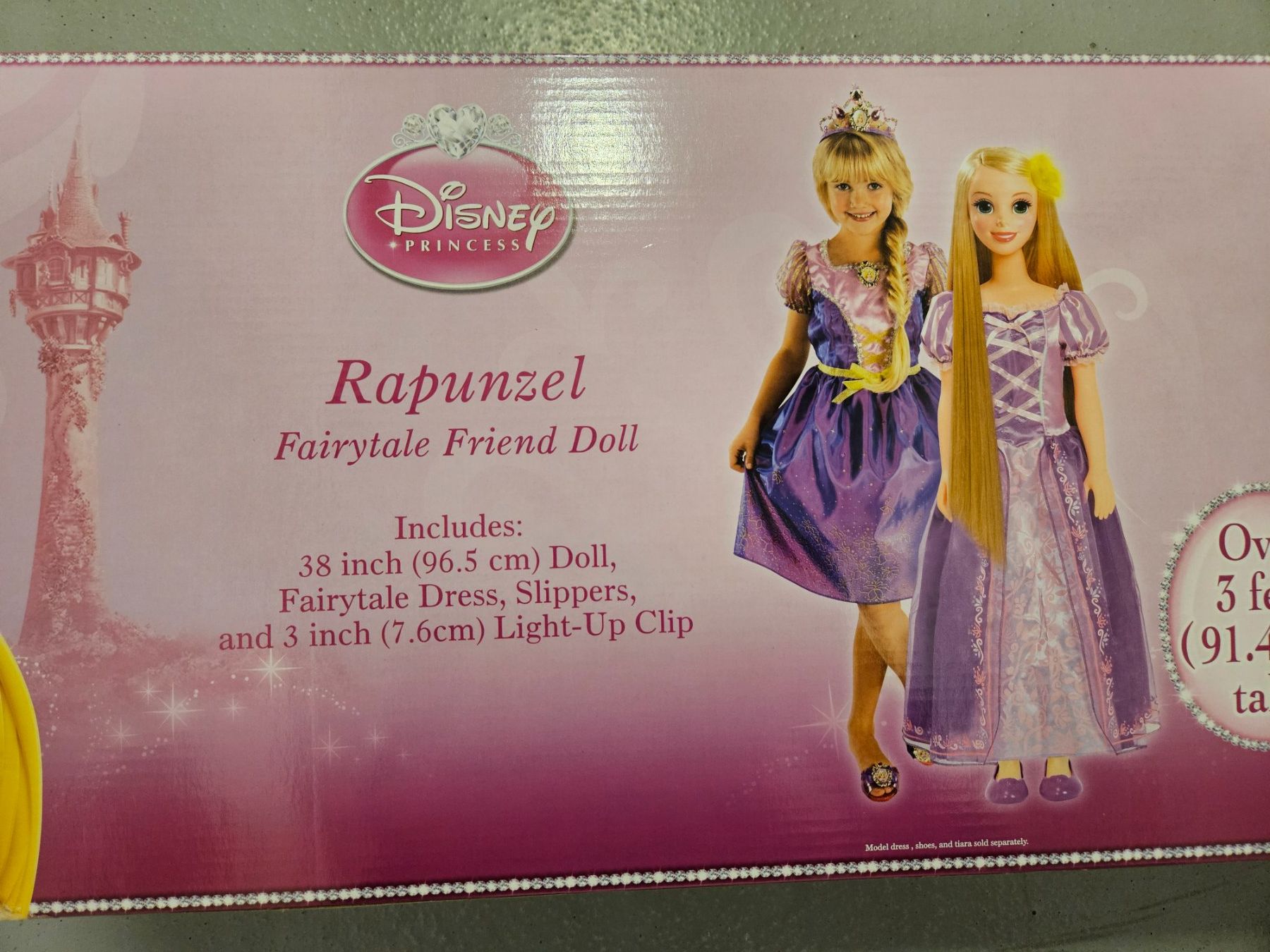 Disney Bambole: Neu - Disney - Rapunzel My Size 91.4cm – Nuovo e nell'imballaggio originale da Dagmersellen venduto da Jarsetz_Restposten 2