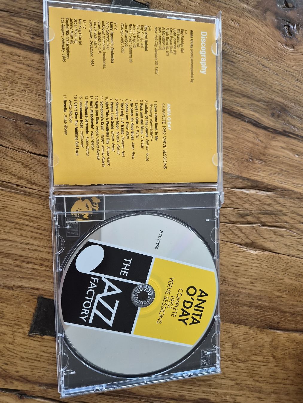 CDs: ANITA O'DAY COMPLETE VERVE SESSION  – Gebraucht aus Zofingen von Tinpan 1