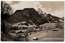 Saanen, Generalansicht, gelaufen 1935