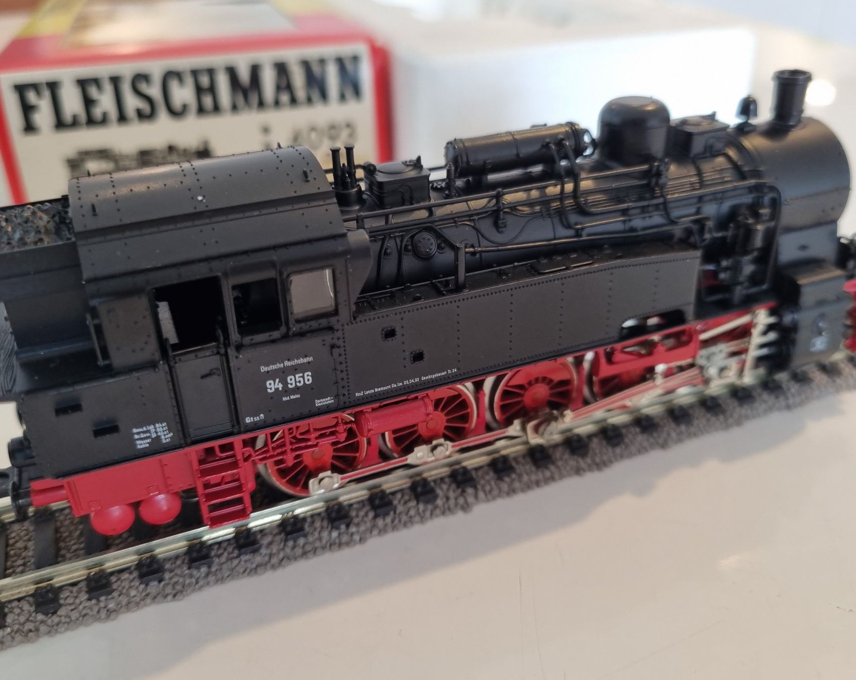 Fleischmann Modellini di ferrovie: Fleischmann DR  Dampflok 4093 GS - H0 – Usato da Zürich venduto da nibadi 5