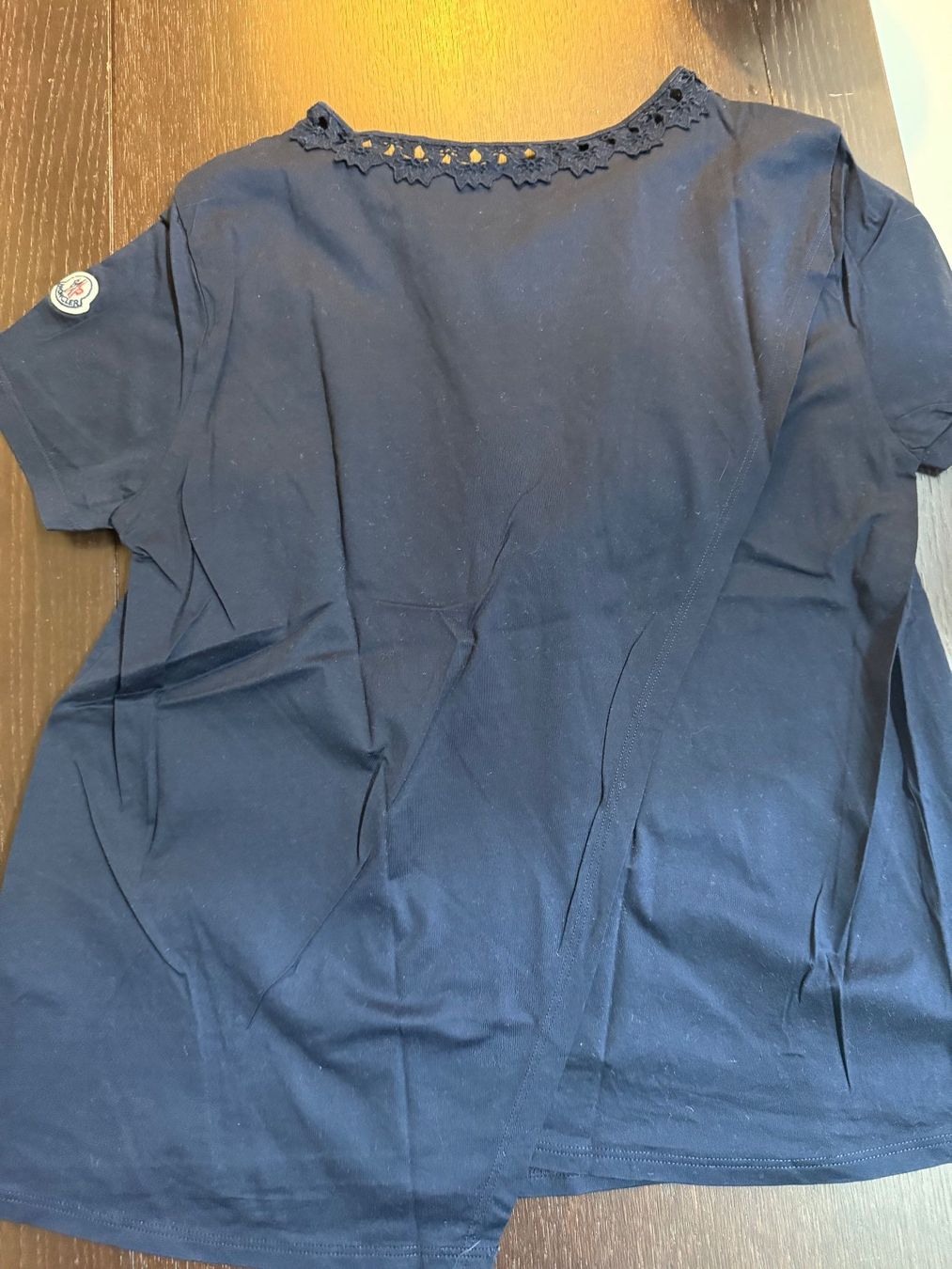 Moncler T-shirt: Moncler t-shirt bleu marine – Nuovo (secondo la descrizione) da Gimel venduto da fan_8tvc 3