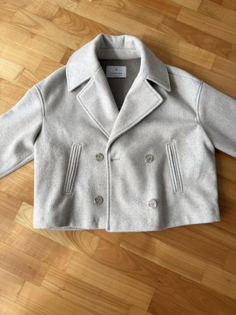 Trench Jacke von Stradivarius, beige, Grösse S