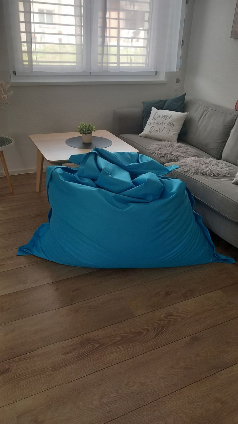 Fauteuils: Sitzsack, hellblau 170×140 – D'occasion à Rorbas par siramad