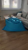 Sitzsack, hellblau 170×140