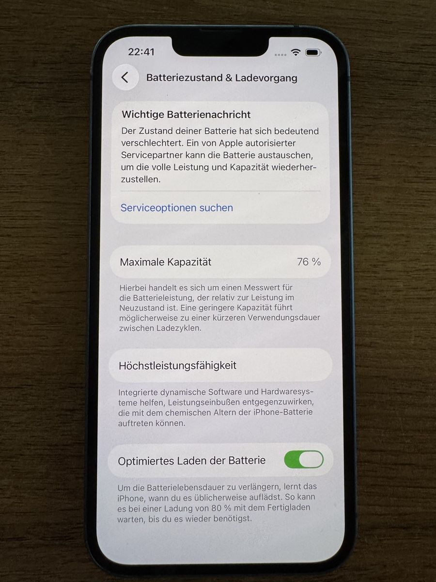 Apple Telefoni cellulari / Smartphones: Apple iPhone 13 128 GB Blau – Usato da Bonstetten venduto da Ckone1ch 2