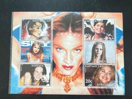 2003 Kirgistan B. Spears und andere Block **  (A167)