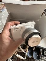 Appareil photo Nikon 1 J1 Double Zoom Kit blanc