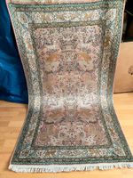 Seidenteppich 150*90cm handg.frisch prof.gewaschen Tiere