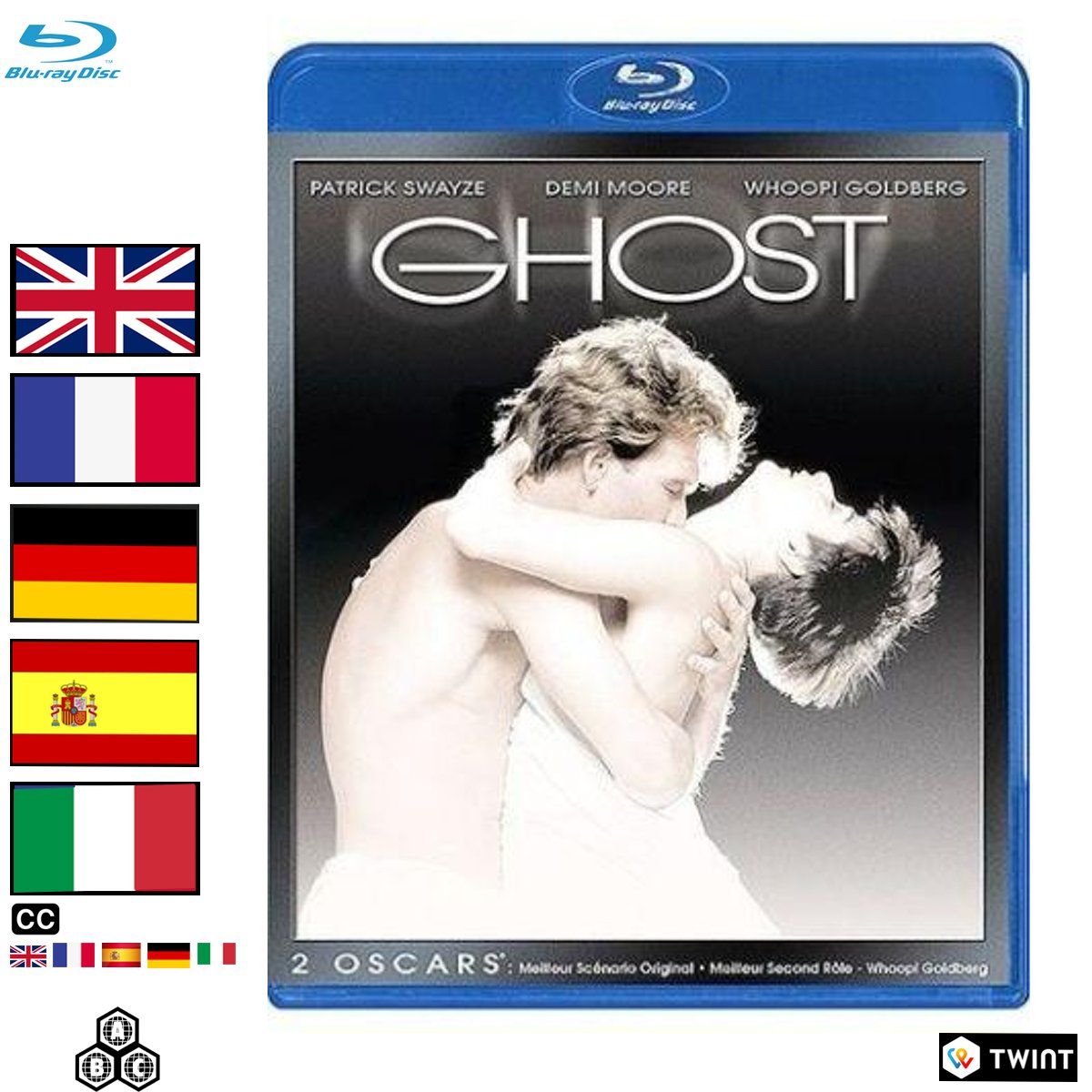 Tous les DVDs: Ghost (1990)  - Blu-ray – D'occasion à Semsales par __Florian__