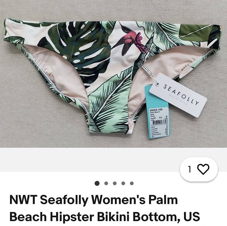 Pantaloni: Seafolly Bikini Hose, Größe 38 – Usato da Zürich venduto da eis_yx9q 4