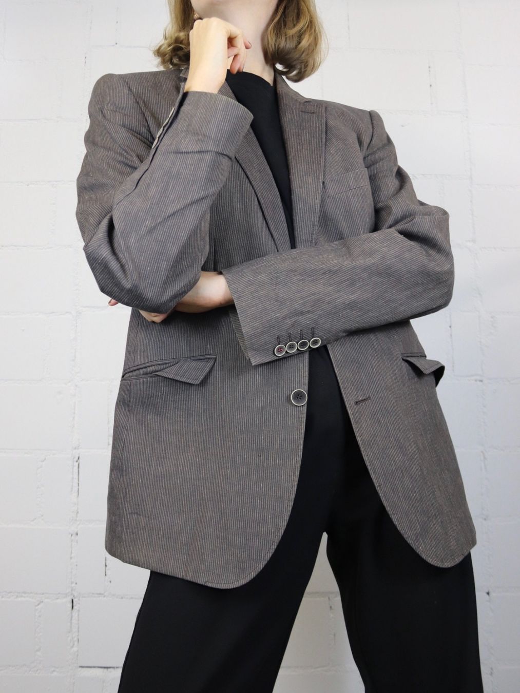 Completi: Brauner Vintage Blazer | M-L – Usato da Widnau venduto da flottifetze