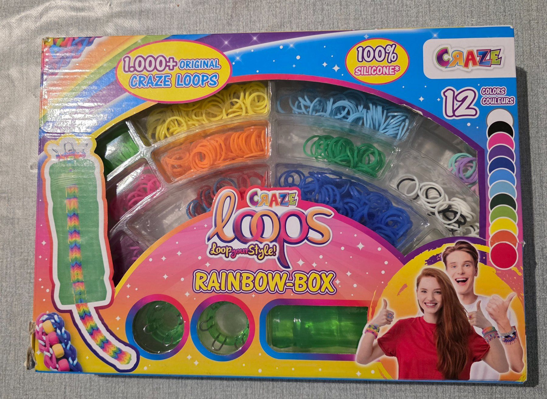 Kits de loisir créatif: Crazy Loop Set Elastikbänder/Elastiques – D'occasion à Coldrerio par dgv