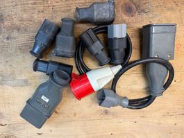Diverse J40, J15 Stecker und Kupplungen