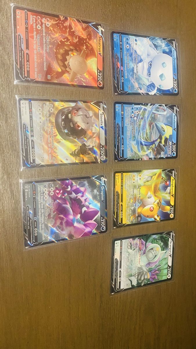 Pokémon Sammelbilder & Trading cards: Pokemon V Set 7 Stk. 🇬🇧 – Neu (gemäss Beschreibung) aus Interlaken von Unchartedmarco24