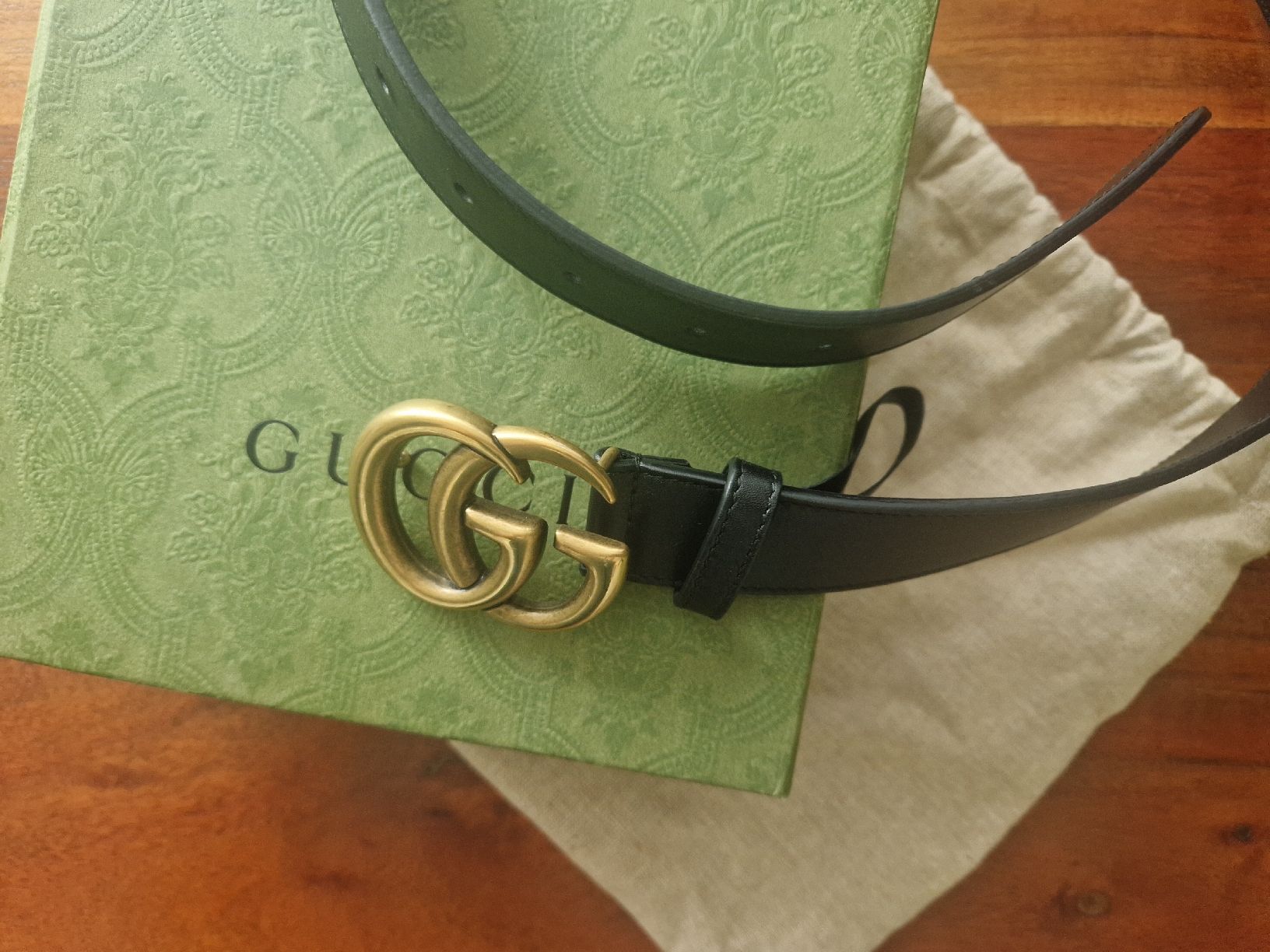 Gucci Cinture: Gucci Gürtel "GG MARMONT" – Usato da Cham venduto da YvonneSecondHand