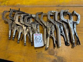 10 Schlosserspannzangen (Lot 103) 6374 Buochs