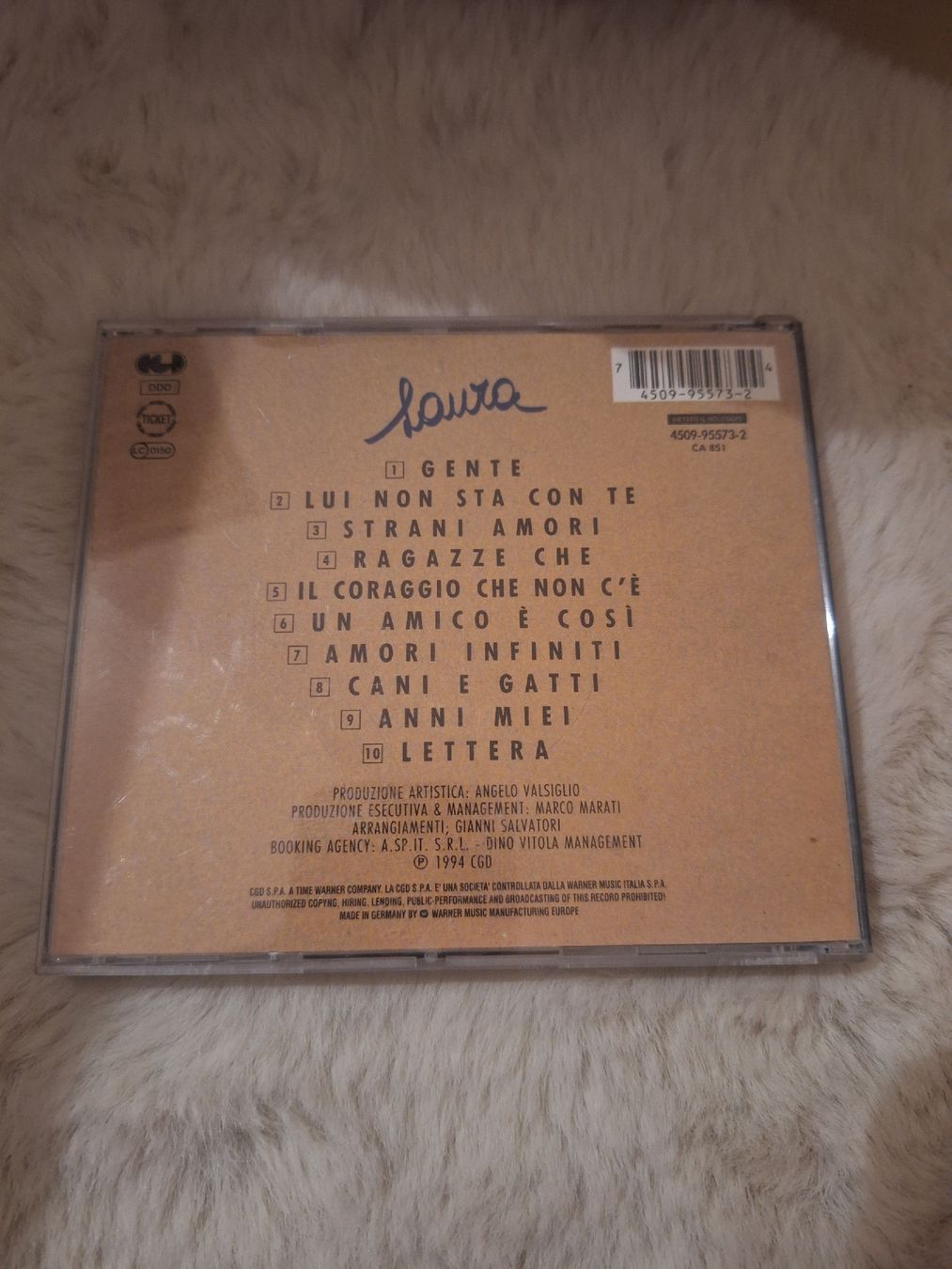 CDs: CD Laura Pausini – D'occasion à Wanzwil par chlinih93 1