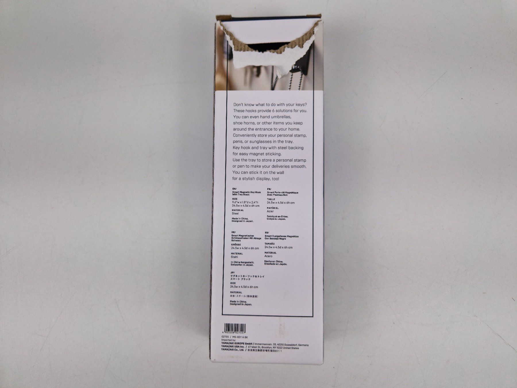 Yamazaki Guardaroba: YAMAZAKI Magnetisches Schlüsselbrett mit Ablage – Nuovo (secondo la descrizione) da Muhen venduto da Restwert_Muhen 4