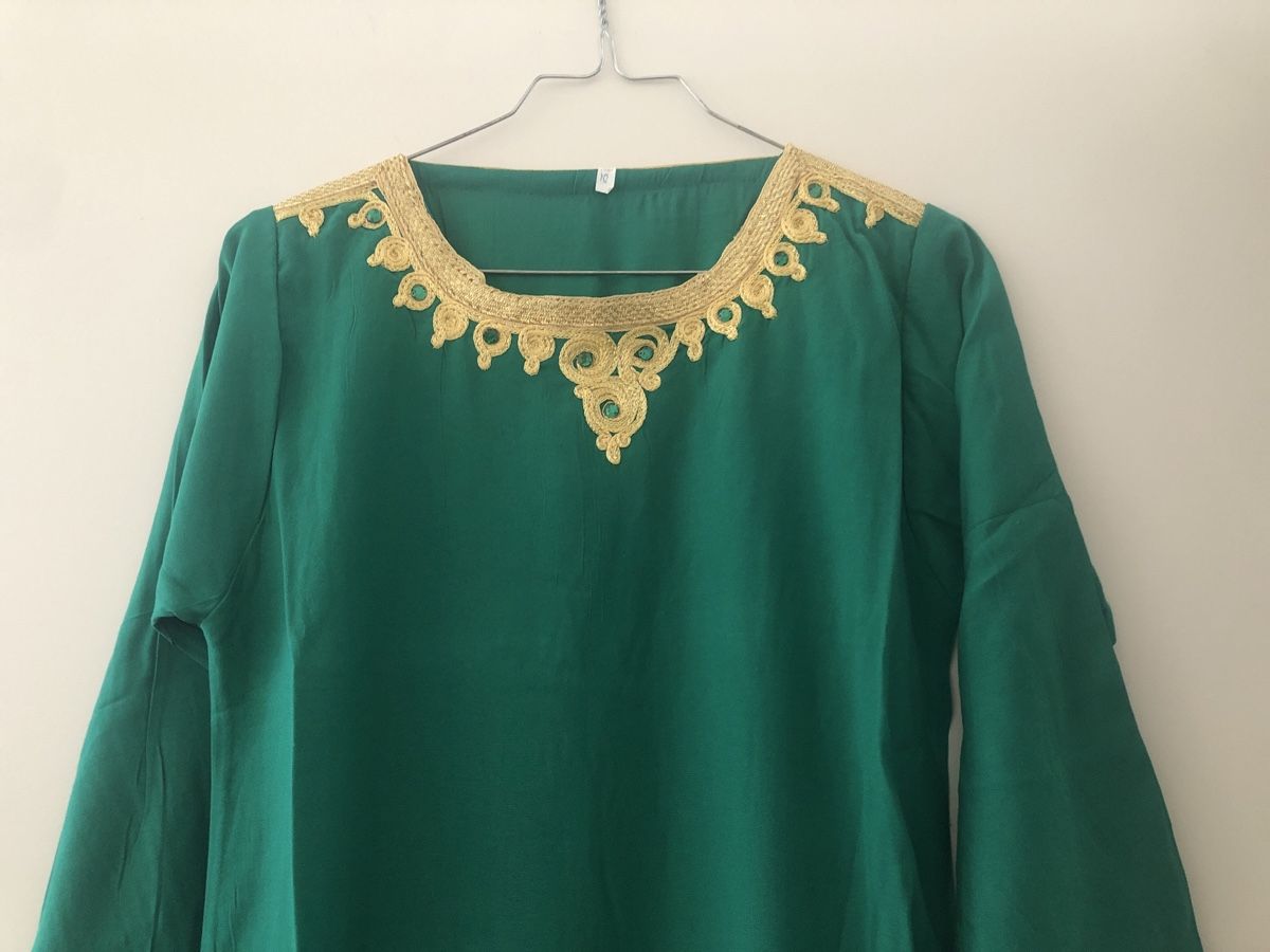 Vestiti: Robe / tunique vert émeraude – Nuovo (secondo la descrizione) da Onex venduto da kattrina 1