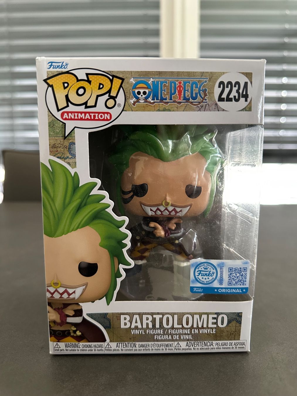 Funko Figuren: Funko Pop Bartolomeo (One Piece) Nr. 2234 – Neu und originalverpackt aus Weinfelden von dyildiz95