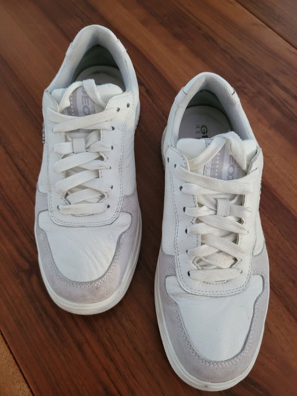 Geox Scarpe da uomo: bequemerr Geox Echtleder Herren-Freizeitschuh, Gr.40 – Usato da Birrwil venduto da Mischabel1 1