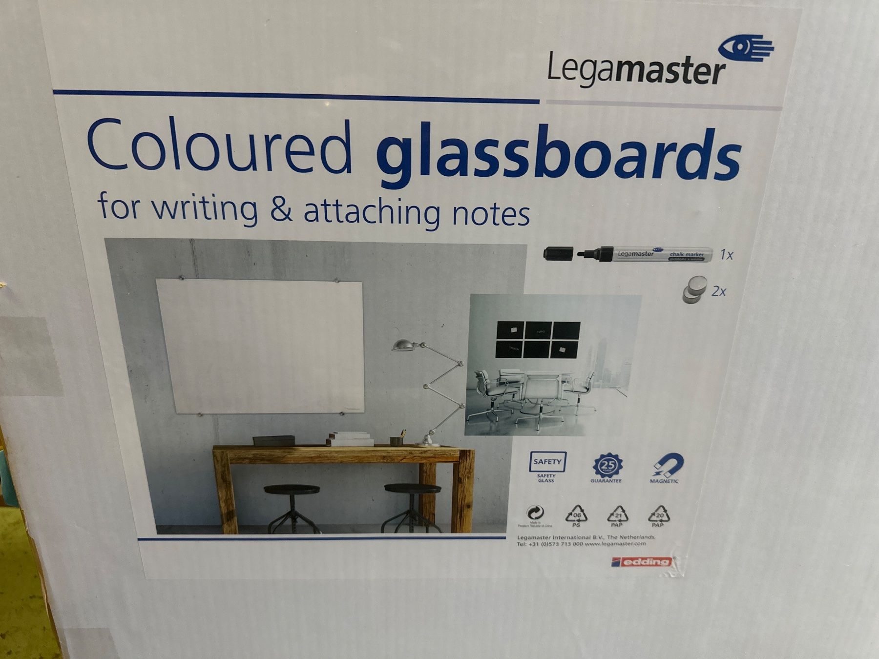 Wandtafeln: neues Glasboard Legamaster weiss – Neu und originalverpackt aus Necker von liq24 6