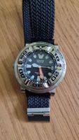 Citizen 300m Eco-Drive BJ9050-08E + Bandadapter und Mat.