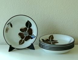 Assiettes creuses vintages en porcelaine, Langenthal, 1970s
