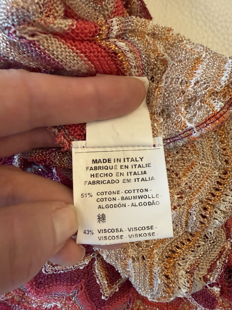 Missoni Top: Missoni top multicolore IT46 CH40 – Usato da Cointrin venduto da sacha1981 5