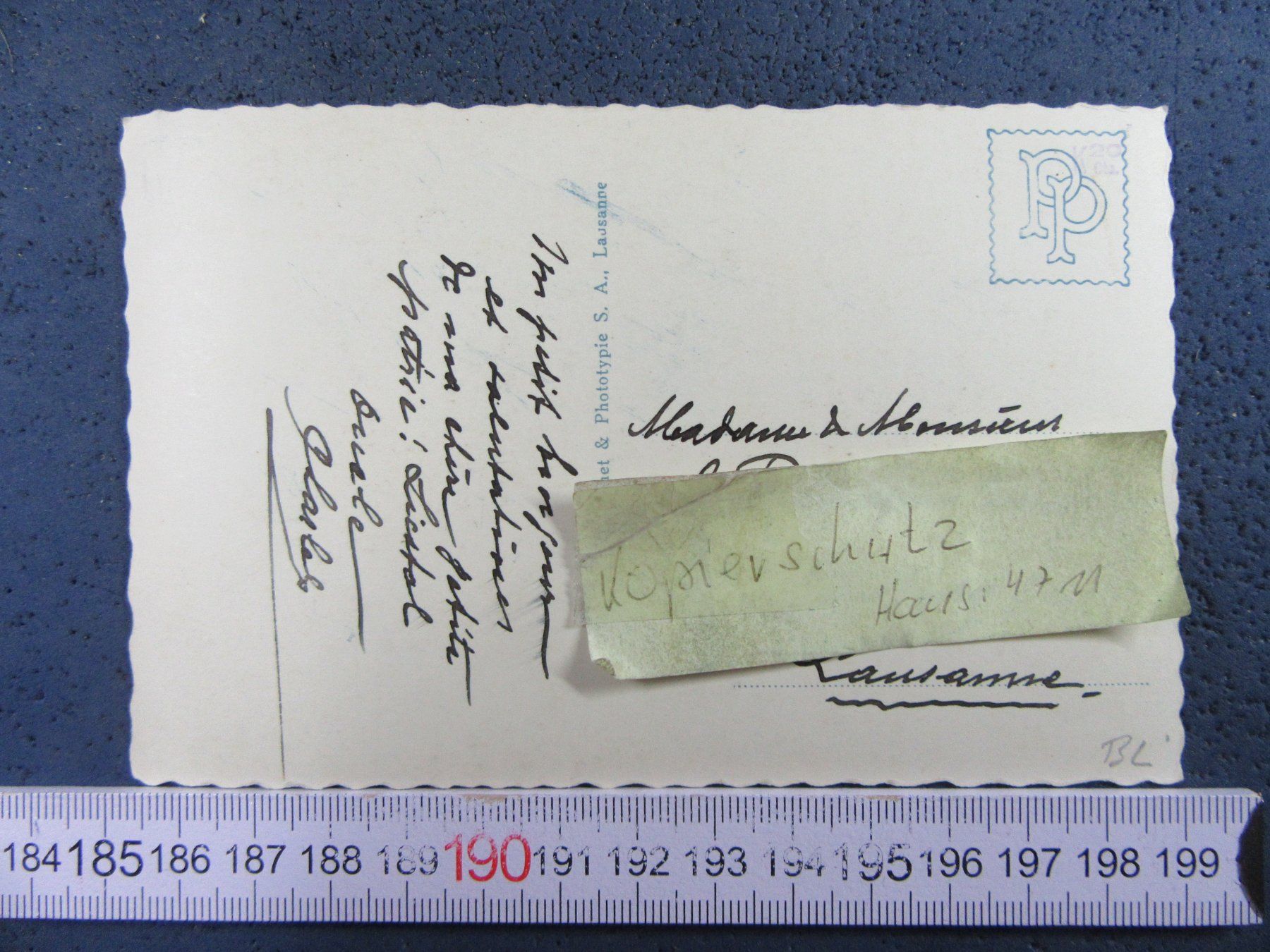 Cartoline postali: LIESTAL BL AK GENERALANSICHT – Usato da Ettingen venduto da Hausi4711 1