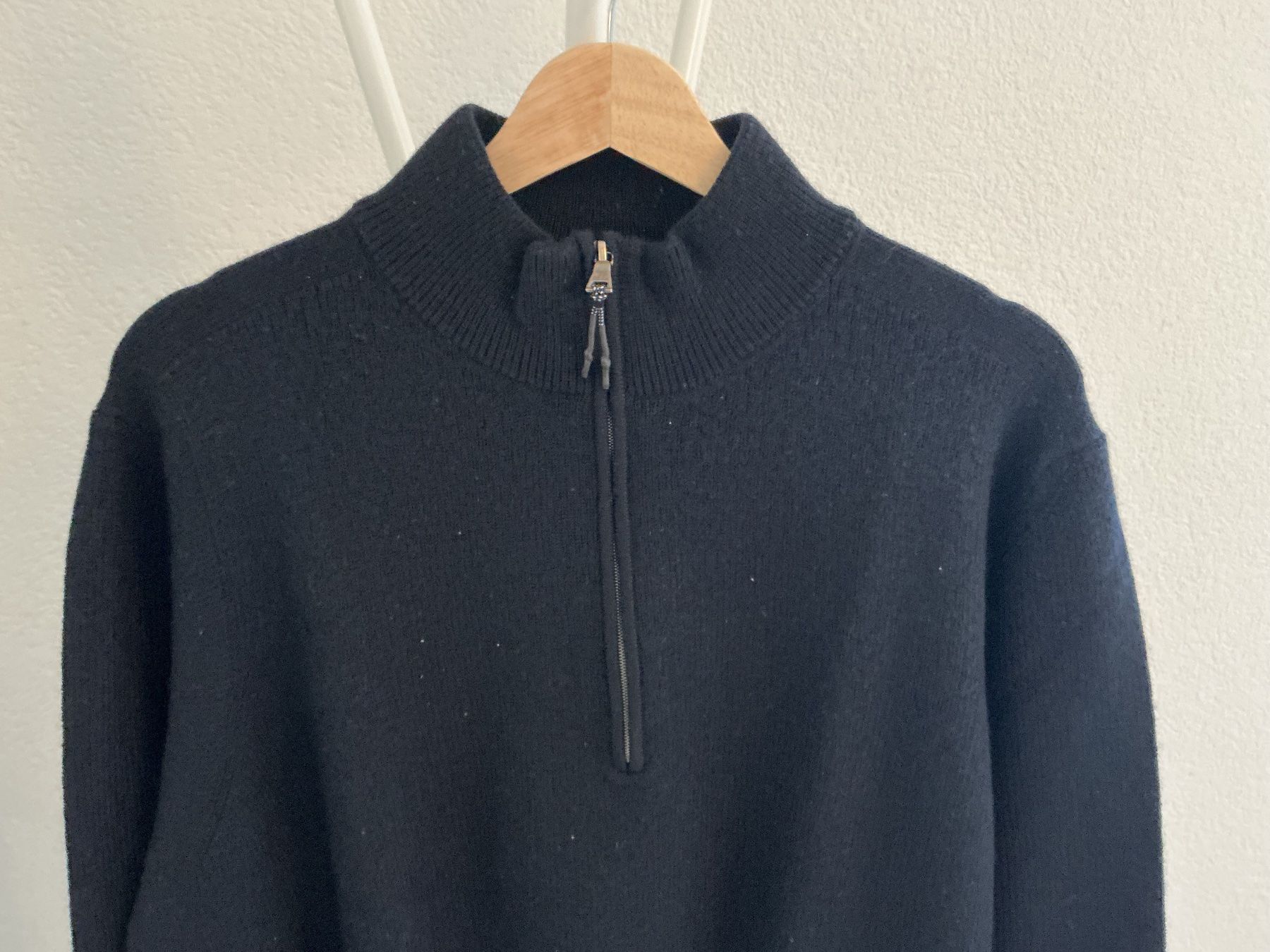 Brax Maglioni & Felpe: Brax Wollpullover in Dunkelblau – Usato da Winterthur venduto da rac_k7tm 1