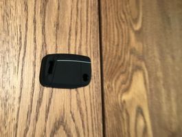 Schlüsselhülle Silikon VW Seat Skoda 3 Tasten Schwarz NEU
