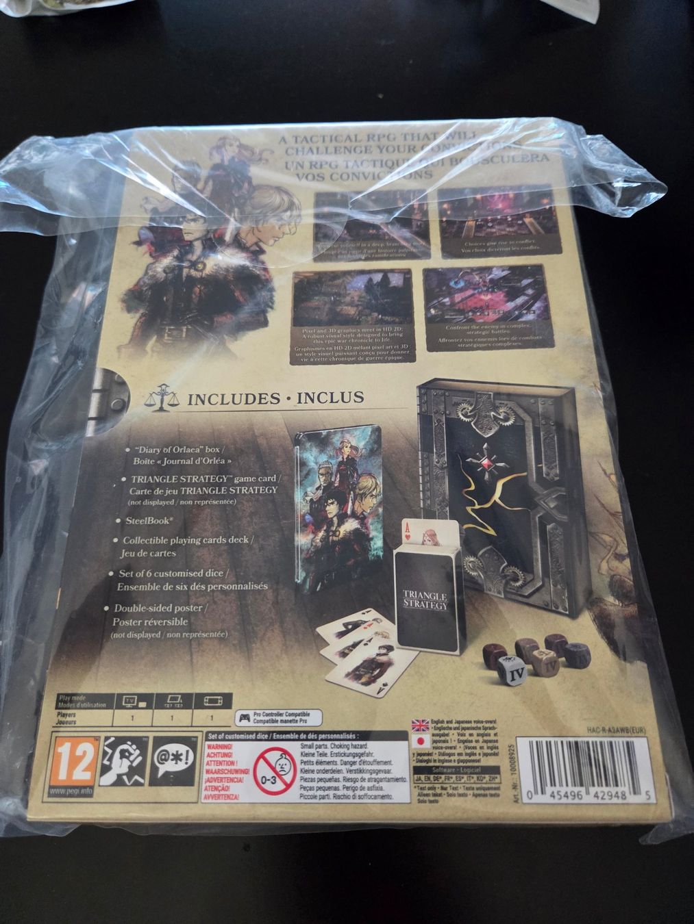 Nintendo Jeux: Neu & Ungeöffnet - Triangle Strategy Limited Edition – Neuf avec emballage d'origine à Vilters par oOLinkOo 1