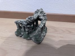 Antike Ruine Aquarium Deko, Top Zustand, Rarität!