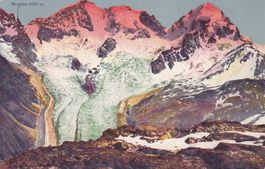 Bernina Glacier Gletscher 1924