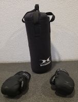 Boxsack Hammer & Boxhandschuhen True Wuge 12oz NEUWERTIG!