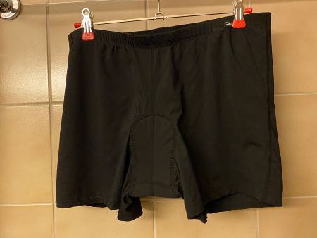 Crane Sports Damen Fahrradunterhose schwarz, Gr. 44/46
