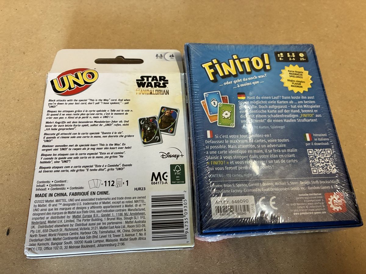 Jeux: 4x Kartenspiele – Neuf avec emballage d'origine à Hondrich par sigmaster 3
