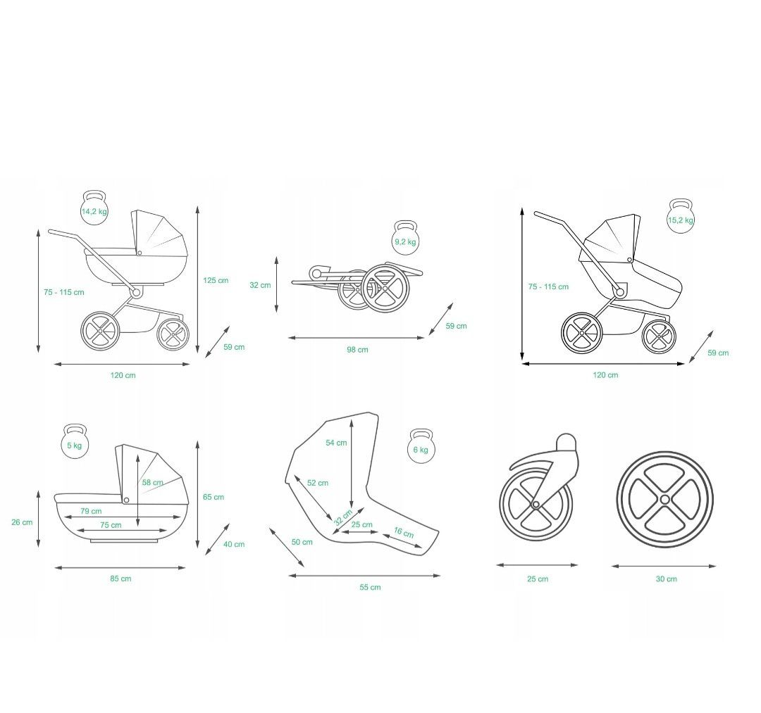 Carrozzine: Kinderwagen 3in1 – Usato da Hunzenschwil venduto da sar_k5z8 9