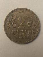 2 Deutsche Mark 1951, Bundesrepublik Deutschland Münze