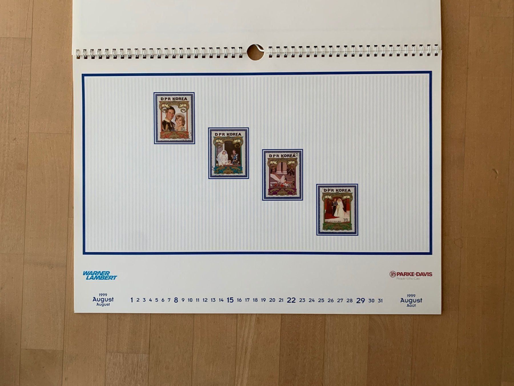 Tutti i francobolli: Briefmarkenkalender 1999 – Usato da Zollikon venduto da Xblanka 9