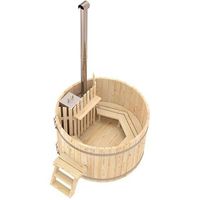Holz-Hotpot für 3-4 Personen mit Innenofen / L025