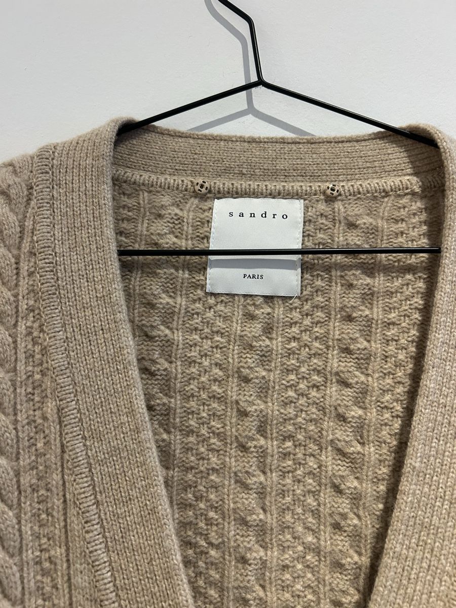 Sandro Giacche: Sandro Strickjacke mit Kragen – Usato da Aeugst am Albis venduto da schatzkistee 3