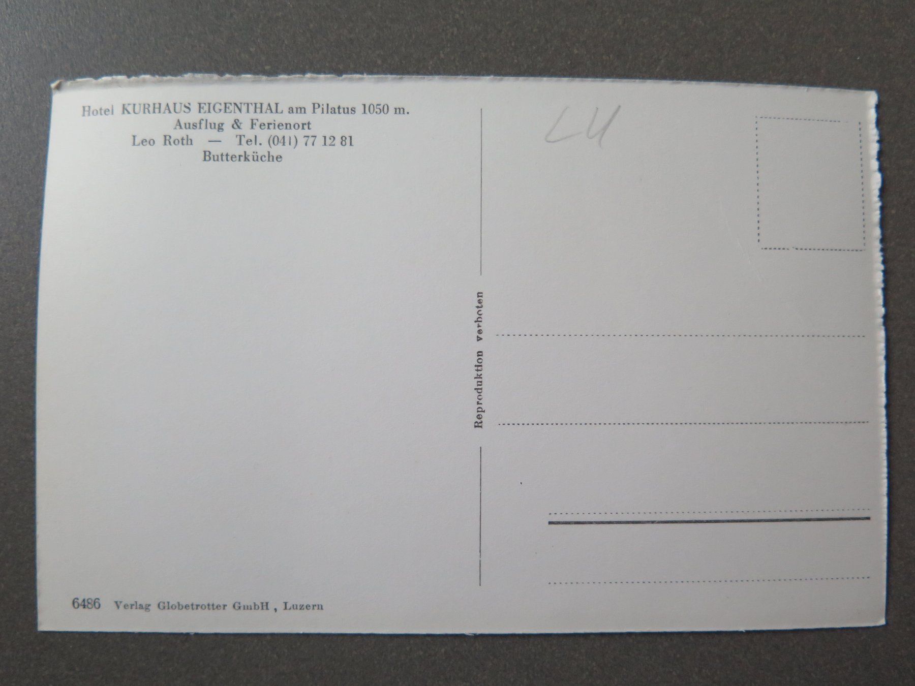 Ansichtskarten: EIGENTAL - ALPSEGEN – Gebraucht aus Wittenbach von lipasal 1