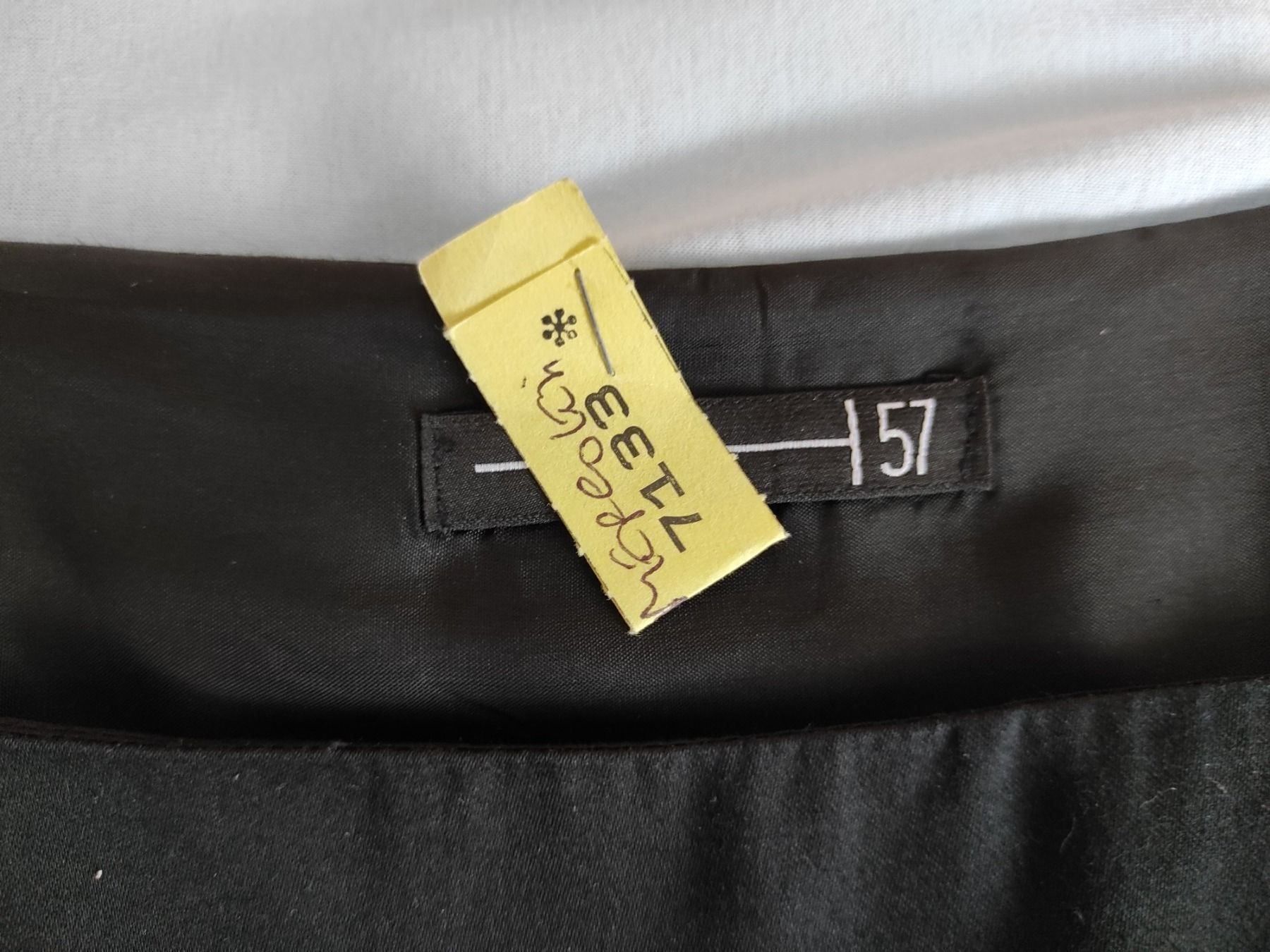 Vestiti: Schwarzes Baumwolle Kleid mit Lasche. – Usato da Zürich venduto da ele_h5rz 2